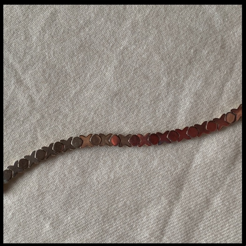 Silver bracelet AUTurkey 10k. 7 1/2 inch.